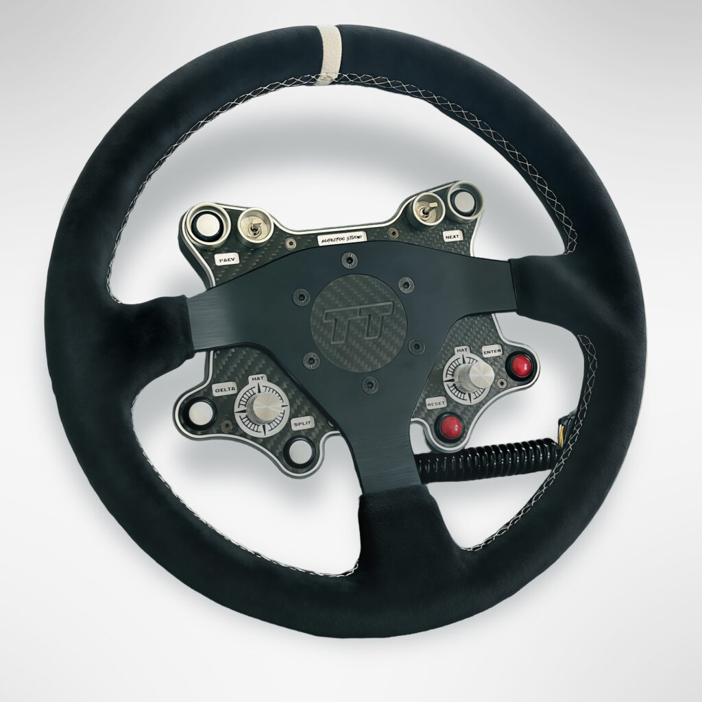 PP Ver.1 carbon fiber racing hub with integrated controls