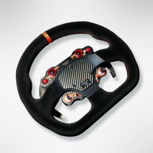 PP Ver.2 carbon fiber racing hub with integrated controls(Red)