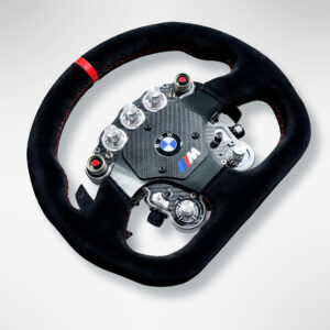 BMW GT3 Full Carbon Fiber HUB — CNC Aluminum Buttons