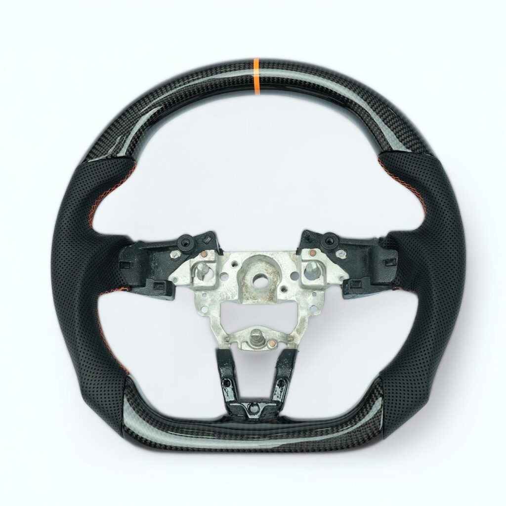 Mazda Miata 2016+ carbon fiber steering wheel with 30AE color style, more color options available