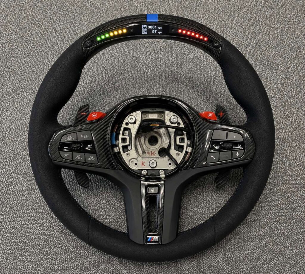 Deposit 400$,total price 800$.2024 BMW M240i Requirements: Full suede,red stiching, LED tachometer bar, carbon fiber panel and button frame, carbon fiber paddle shifters with buttons, heating and vibration.