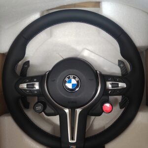 Full Leather M sport steering wheel with start/stop button,Magnetic Paddle shifters.