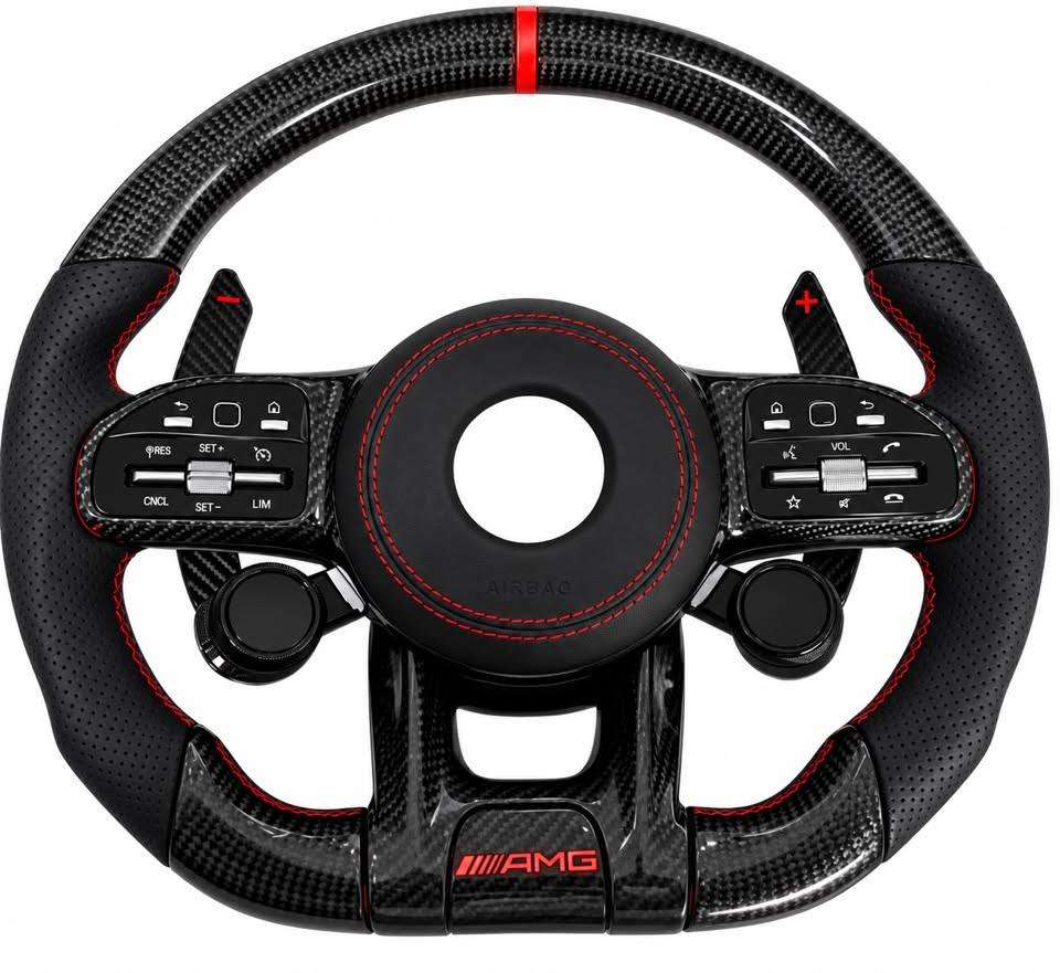 2019 GLC63 AMG Custom Full Carbon AMG steering wheel(Sponsored)